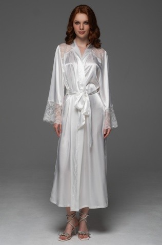 Длинный запашной халат Mia-Amore 4709 "Adelaida"