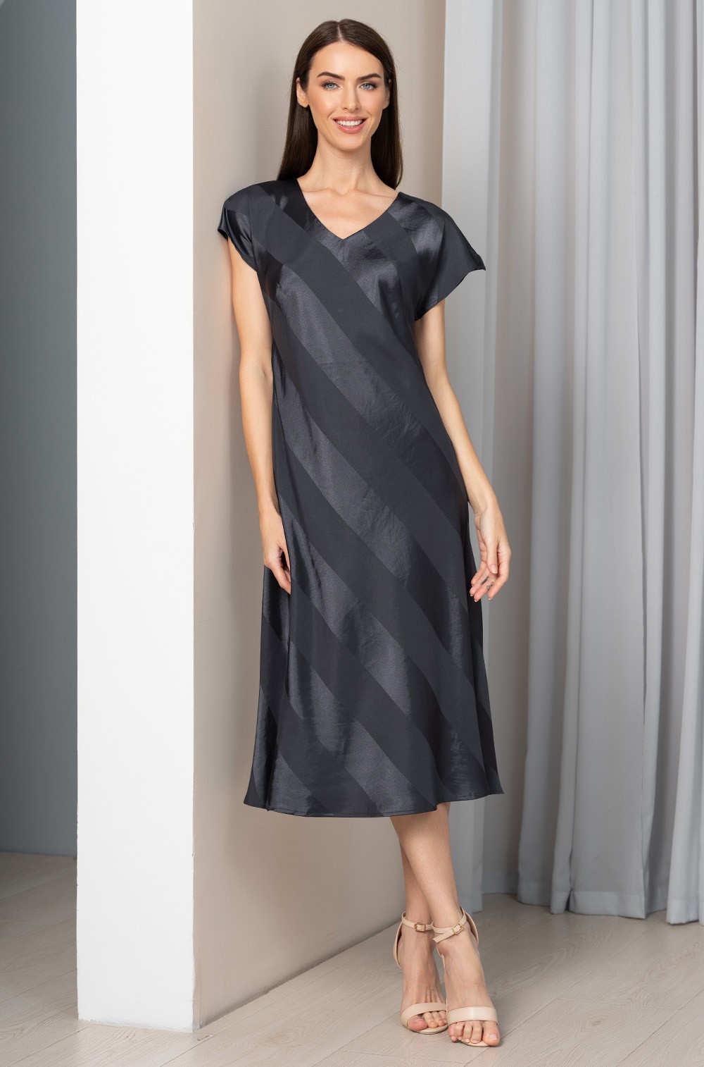 Длинное платье-туника Mia-Amore 7548 "Ilona"