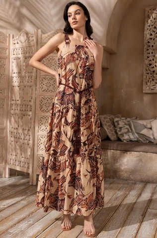 Длинный сарафан Mia-Amore 5451 "Ephiopia"