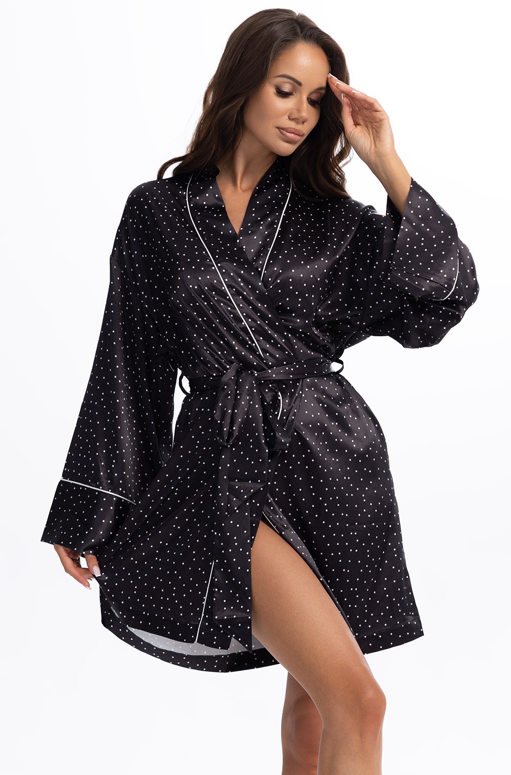 Короткий запашной халат Mia-Amore 2333 "Betty"