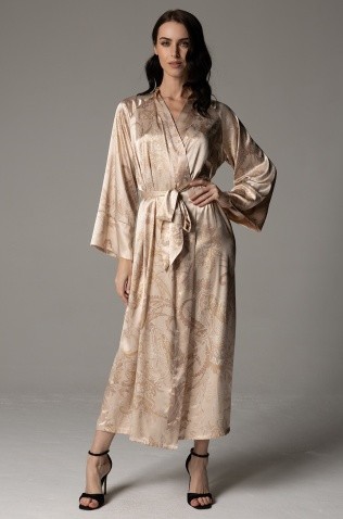 Длинный запашной халат Mia-Amore 4909 "Juliet"