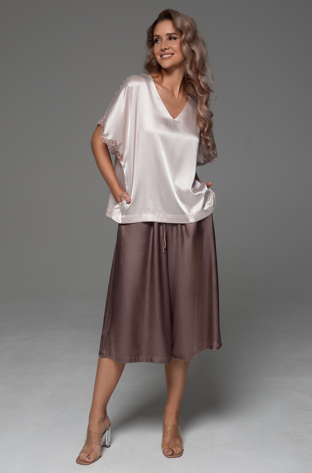 Комплект блуза брюки Mia-Amore 4677 "Macciato"