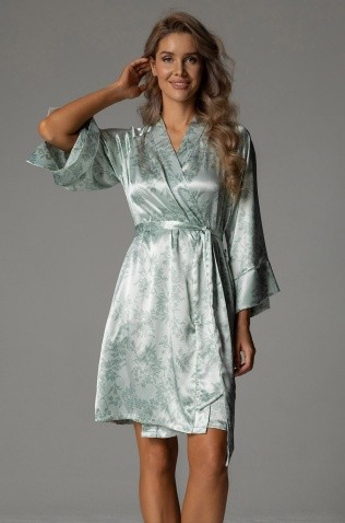 Короткий запашной халат Mia-Amore 4913 "Tiffany"