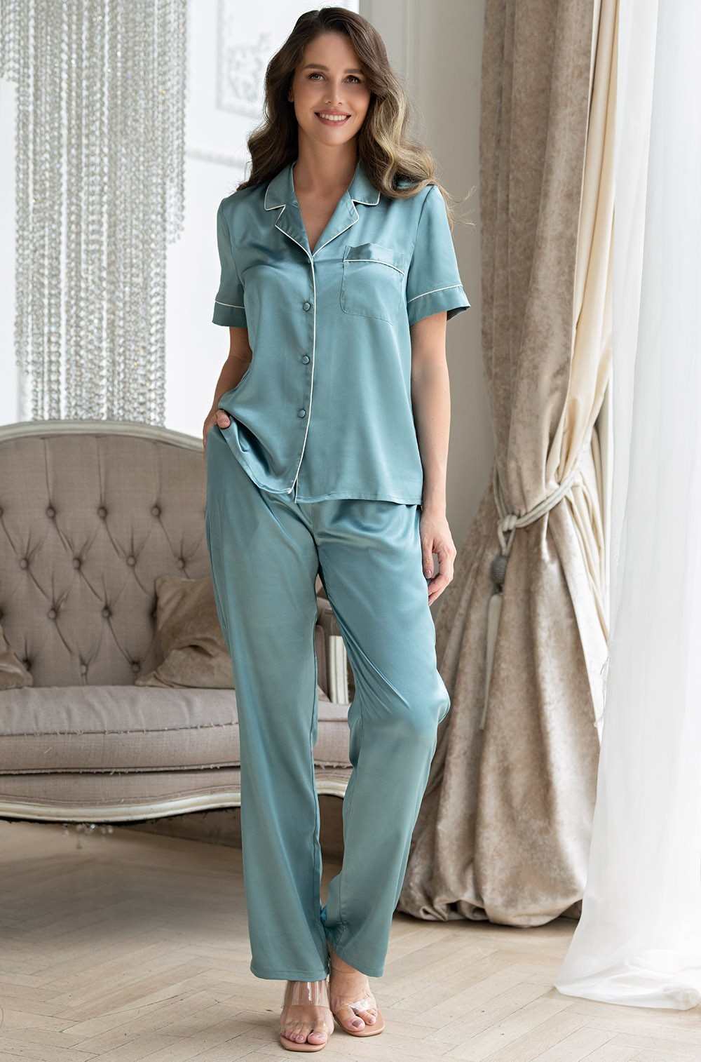 Комплект рубашка и брюки Mia-Mella 8734 "Julia"