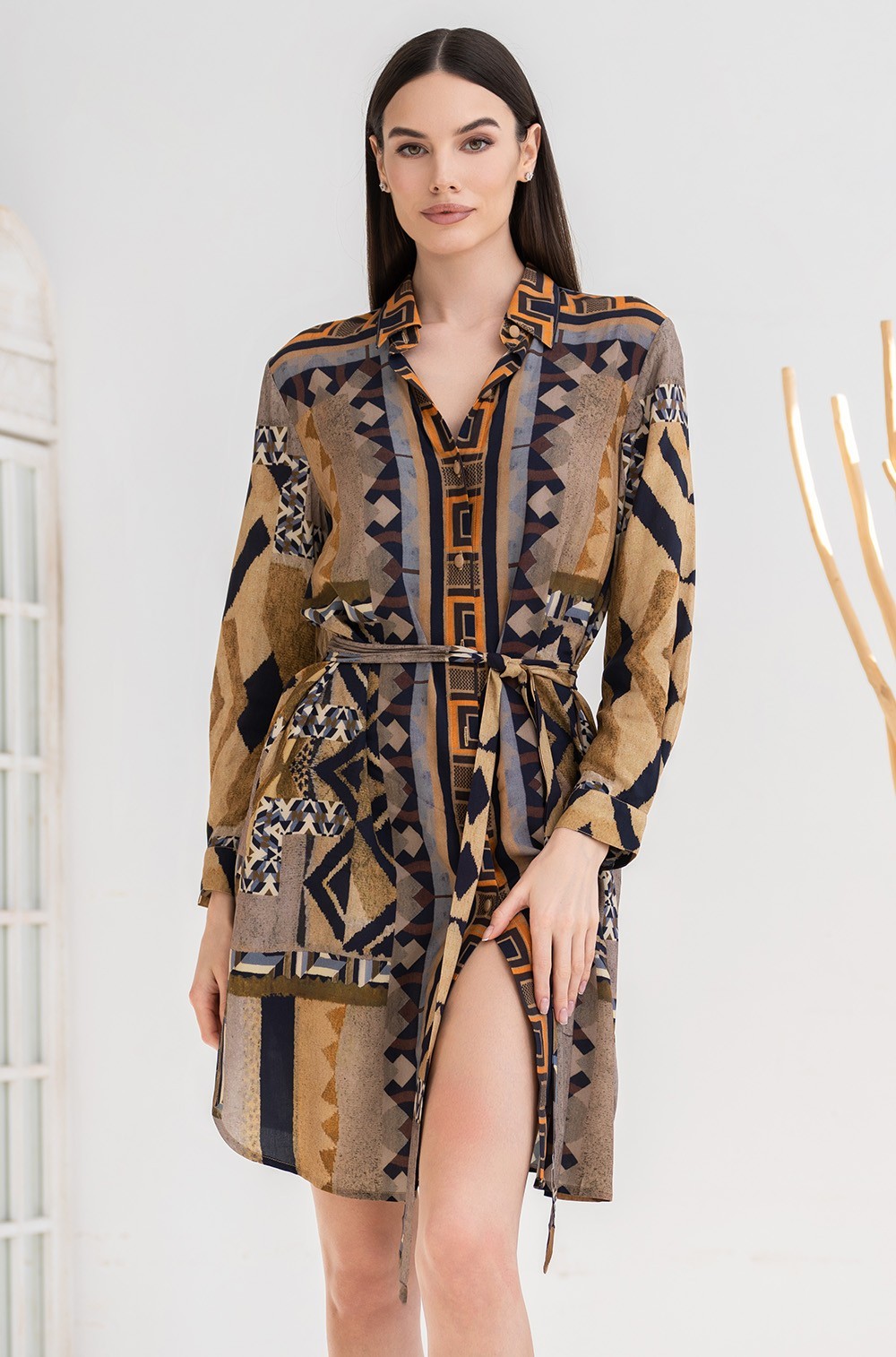 Рубашка средней длины Mia-Amore 5283 "Martinika"