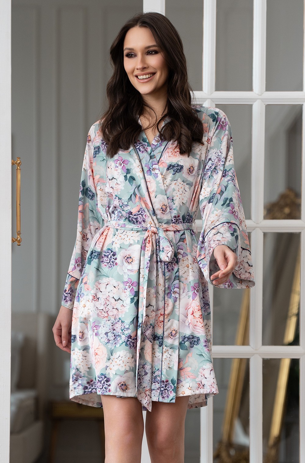 Короткий халат Mia-Amore 4963 "Mariel"