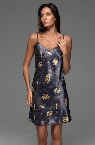 Принтованная короткая сорочка Mia-Amore 4691 "Marygold"