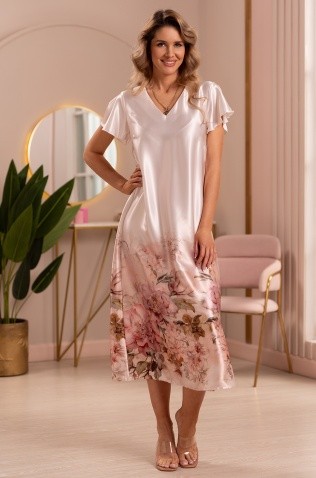 Длинная сорочка свободного силуэта Mia-Amore 4945 "Alora"