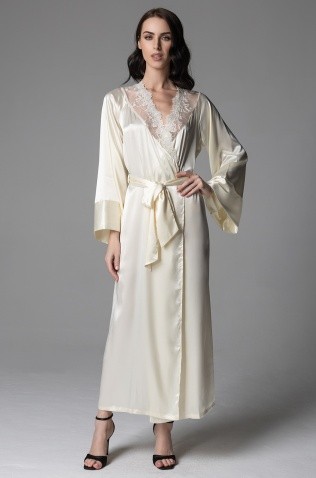 Длинный запашной халат Mia-Amore 4829 "Anabella"