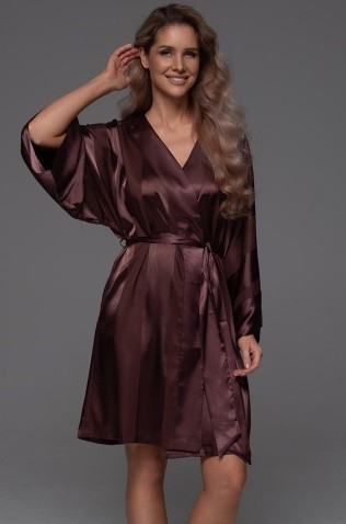 Короткий запашной халат Mia-Amore 7543 "Ilona"