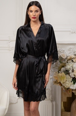 Короткий запашной халат Mia-Amore 7553 "Adalin"