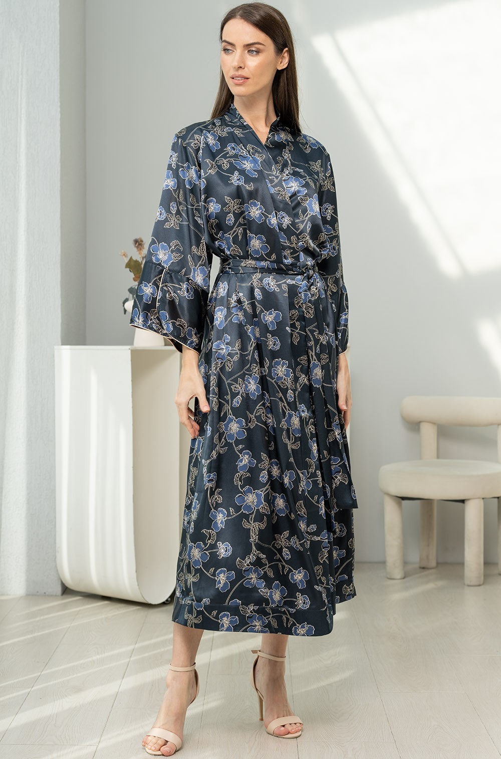 Длинный халат Mia-Amore 4379 "Roxolana"