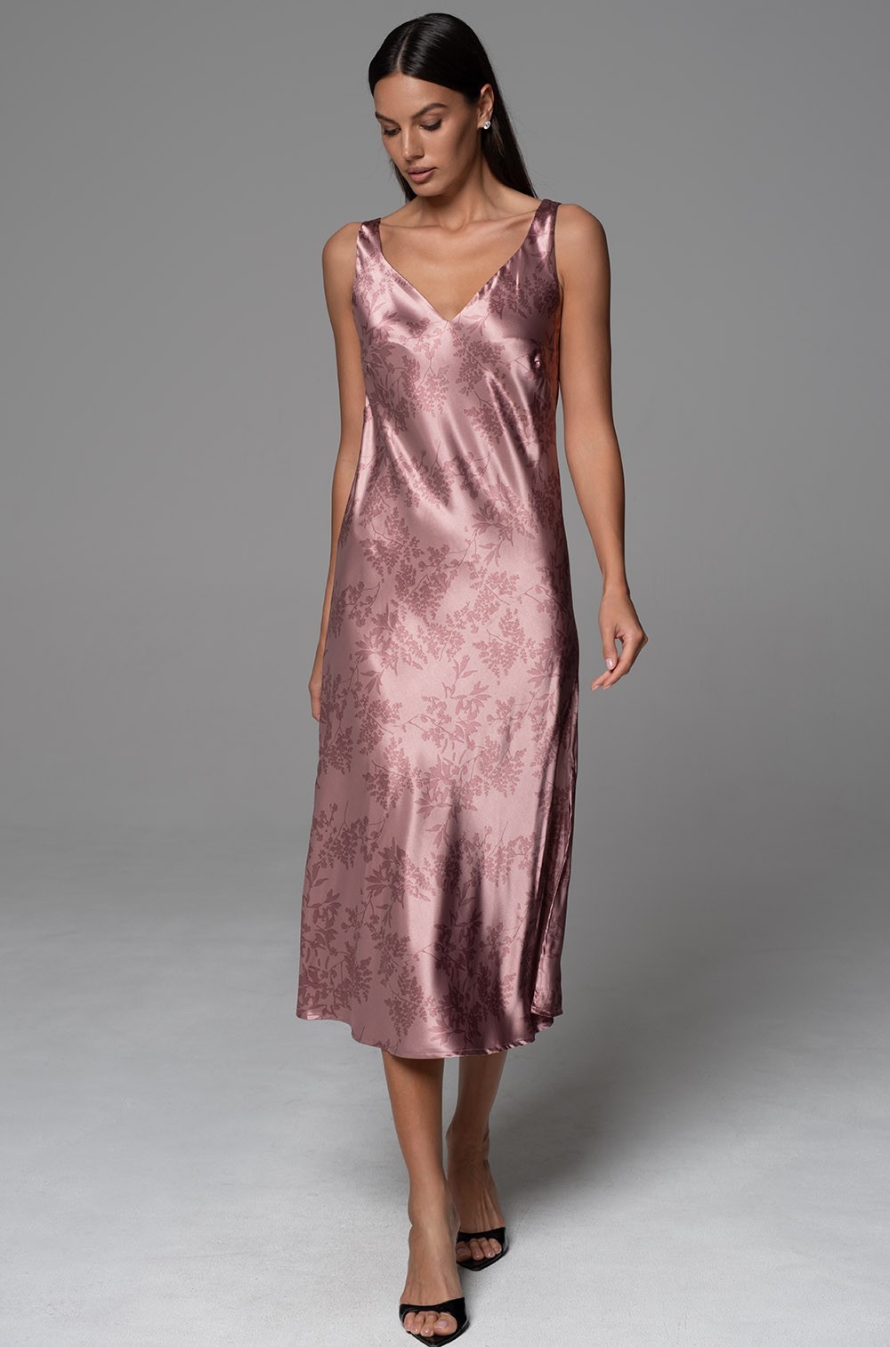 Элегантная длинная сорочка Mia-Amore 4835 "Ella"