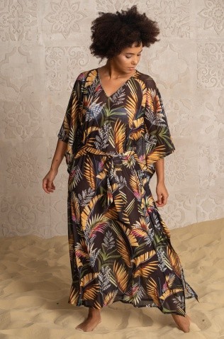 Длинная туника свободного силуэта Mia-Amore 2227 "Nubia"