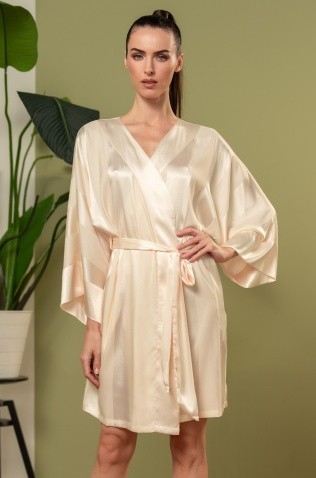 Короткий запашной халат Mia-Amore 7543 "Ilona"