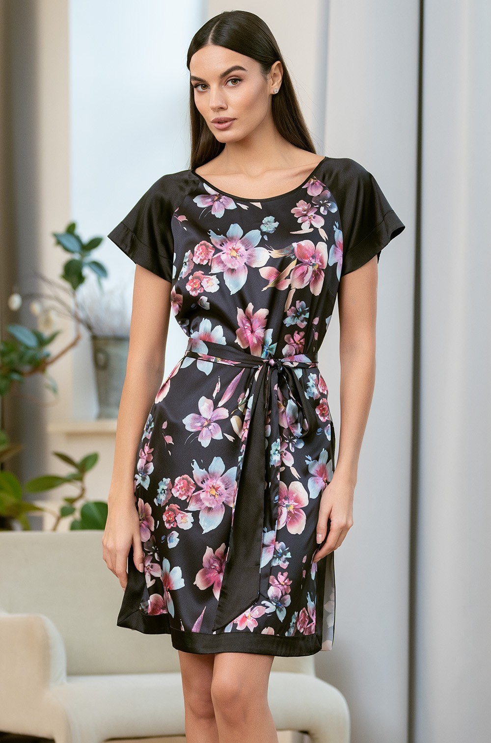 Короткая туника свободного силуэта Mia-Amore 4077 "Alicia"