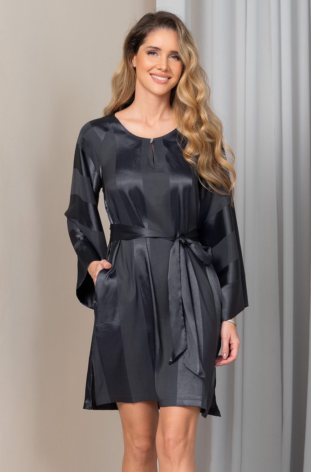 Короткая туника свободного силуэта Mia-Amore 7541 "Ilona"