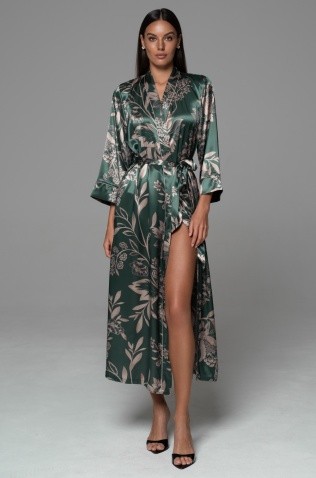 Длинный запашной халат Mia-Amore 4849 "Carmina"