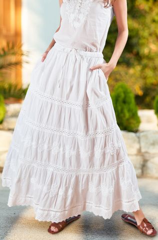 Длинная юбка Mia-Amore 1525 "California"