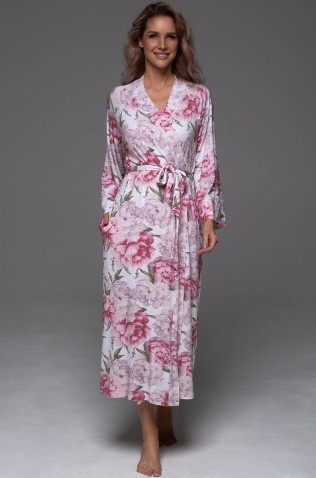 Длинный запашной халат Mia-Amore 5559 "Abbey"