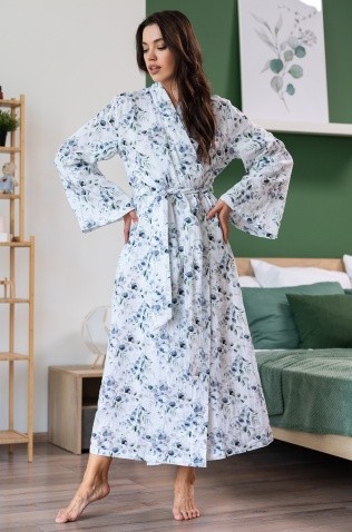Длинный запашной халат-кимоно Mia-Amore 5449 "Selestina"