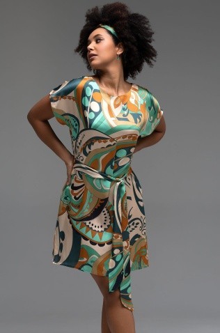 Короткая туника с коротким рукавом Mia-Amore 4567 "Capri"