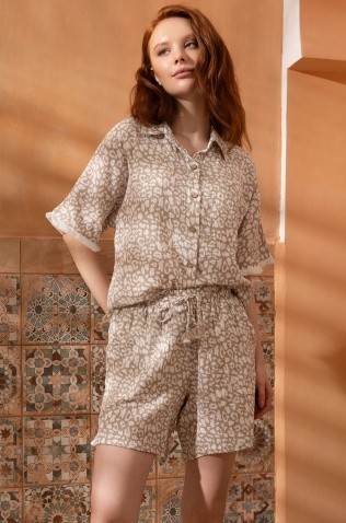 Комплект рубашка и шорты Mia-Amore 5414 "Camila"