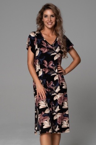 Длинная сорочка с коротким рукавом Mia-Amore 5574 "Daiana"