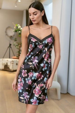 Короткая сорочка на тонких бретелях Mia-Amore 4070 "Alicia"