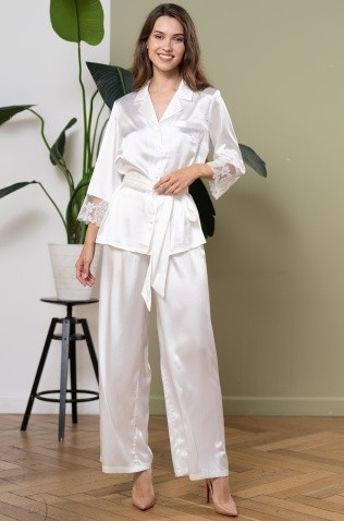 Комплект жакет и брюки Mia-Amore 3556 "White Swan"