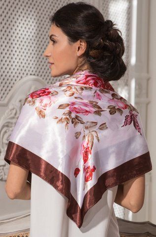 Очаровательный платок оптом шелк купить VivaDiva 1032_111