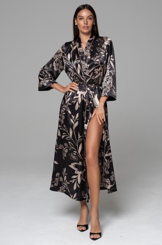 Длинный запашной халат Mia-Amore 4849 "Carmina"