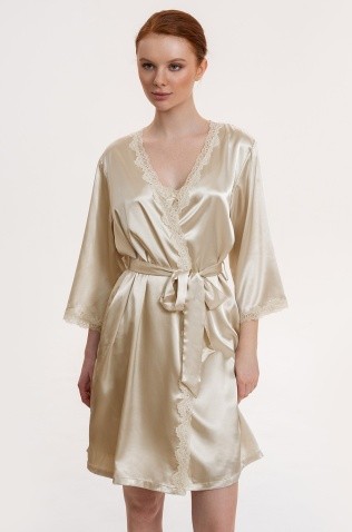 Короткий халат с рукавами Mia-Mella 8733 "Julia"