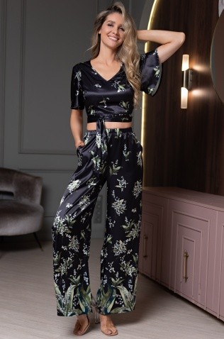 Комплект блузка и брюки Mia-Amore 4556 "Lurdes"