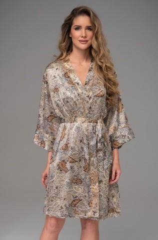 Короткий халат Mia-Amore 4493 "Livia" 