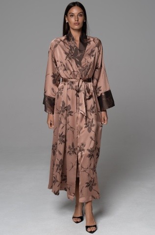 Длинный запашной халат Mia-Amore 4899 "Sheila"