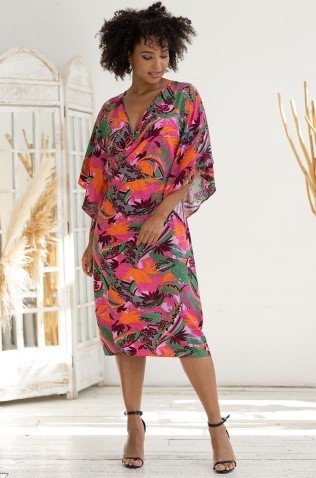 Пляжный запашной халат кимоно Mia-Amore 5269 "Havana"