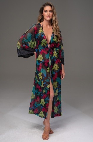 Длинный пляжный халат Mia-Amore 2273 "Calipso"