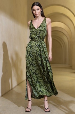 Длинный сарафан свободного силуэта Mia-Amore 4154 "Irma"