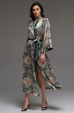 Длинный халат Mia-Amore 4579 "Evangelina"