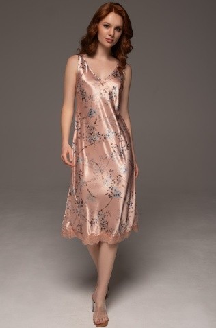 Длинная сорочка на широких бретелях Mia-Amore 4644 "Fiora"