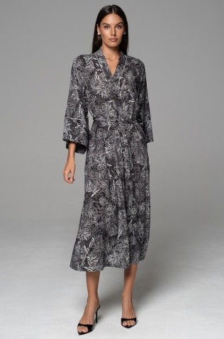 Длинный запашной халат Mia-Amore 5589 "Joline"