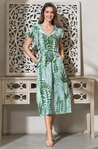 Длинная туника с капюшоном Mia-Amore 5219 "Sicilia"